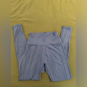 Buffbunny blue athletic leggings 7/8 length